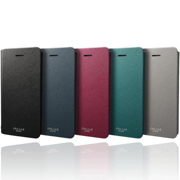 GRAMAS グラマス  iPhone 8/7 手帳型ケース COLORS EURO Passione Leather Case